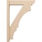 Ekena Millwork 6-in W x 26-in D x 38-in H Balboa Slat Rough Cedar Woodgrain TimberThane Outlooker, Primed Tan OUTUR060X26X38BOA24RCPR - alternate 2